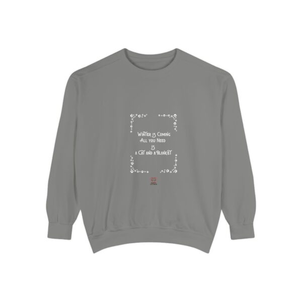 Unisex Garment-Dyed Sweatshirt - Image 9