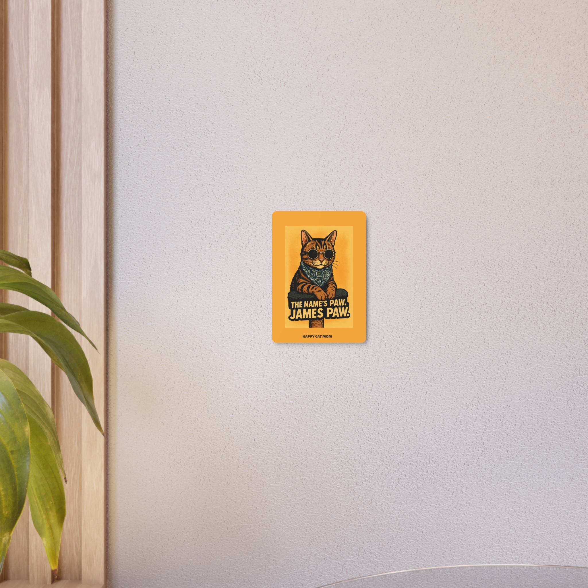 Charming Cat Metal Art Sign - Personalized Gift for Cat Lovers, Unique Home Decor, Pet Memorial, Cat Mom Gift, Birthday Decor - Image 4