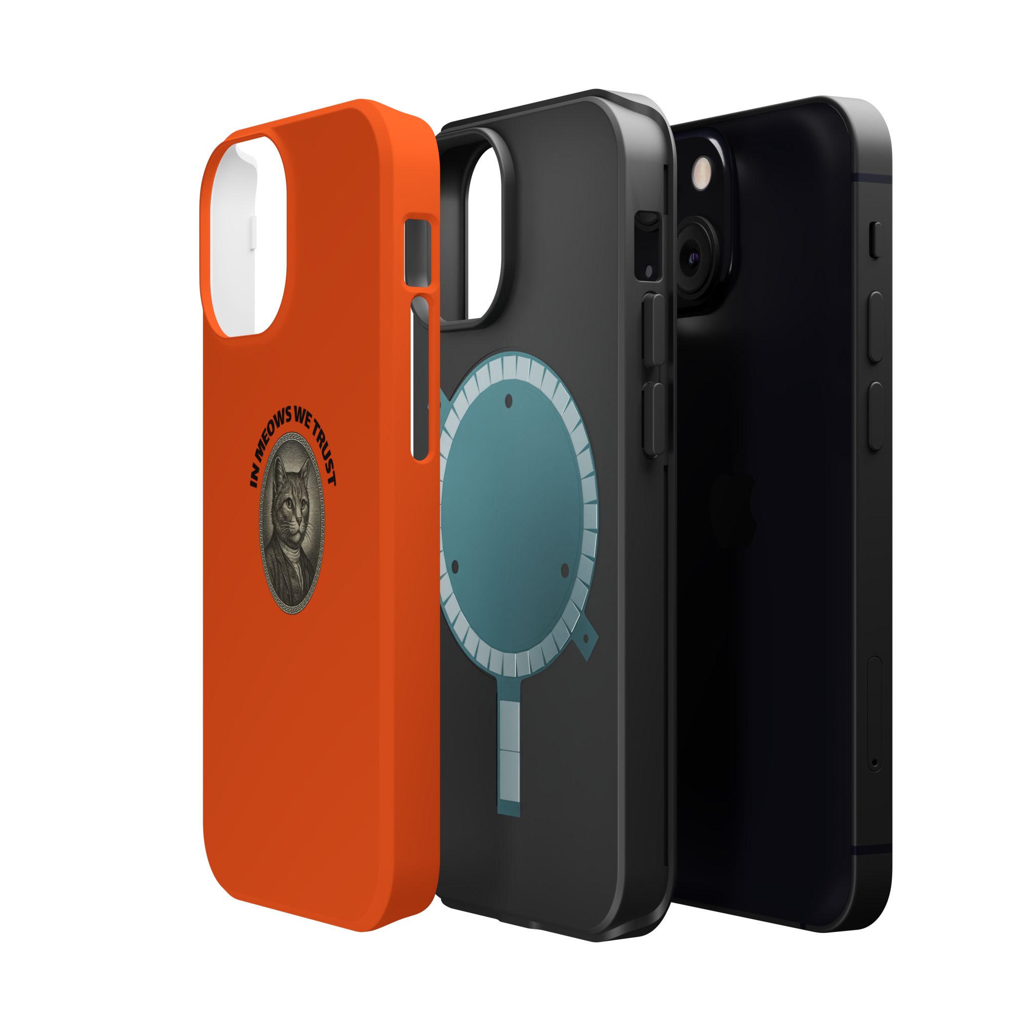 Impact-Resistant Phone Cases, Durable Cat Cases, Funny Pet Gifts, Unique Phone Covers, Ideal for Cat Lovers - Image 46