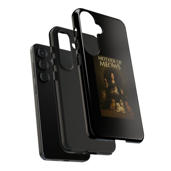 Tough Phone Cases featuring 'Mother of Meows' - Image 99