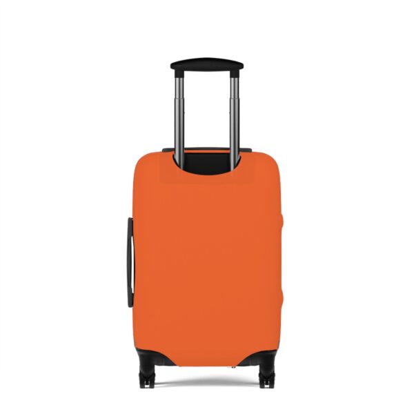 Time Flies Memories Stay Luggage Cover | Orange Hourglass Travel - Image 2