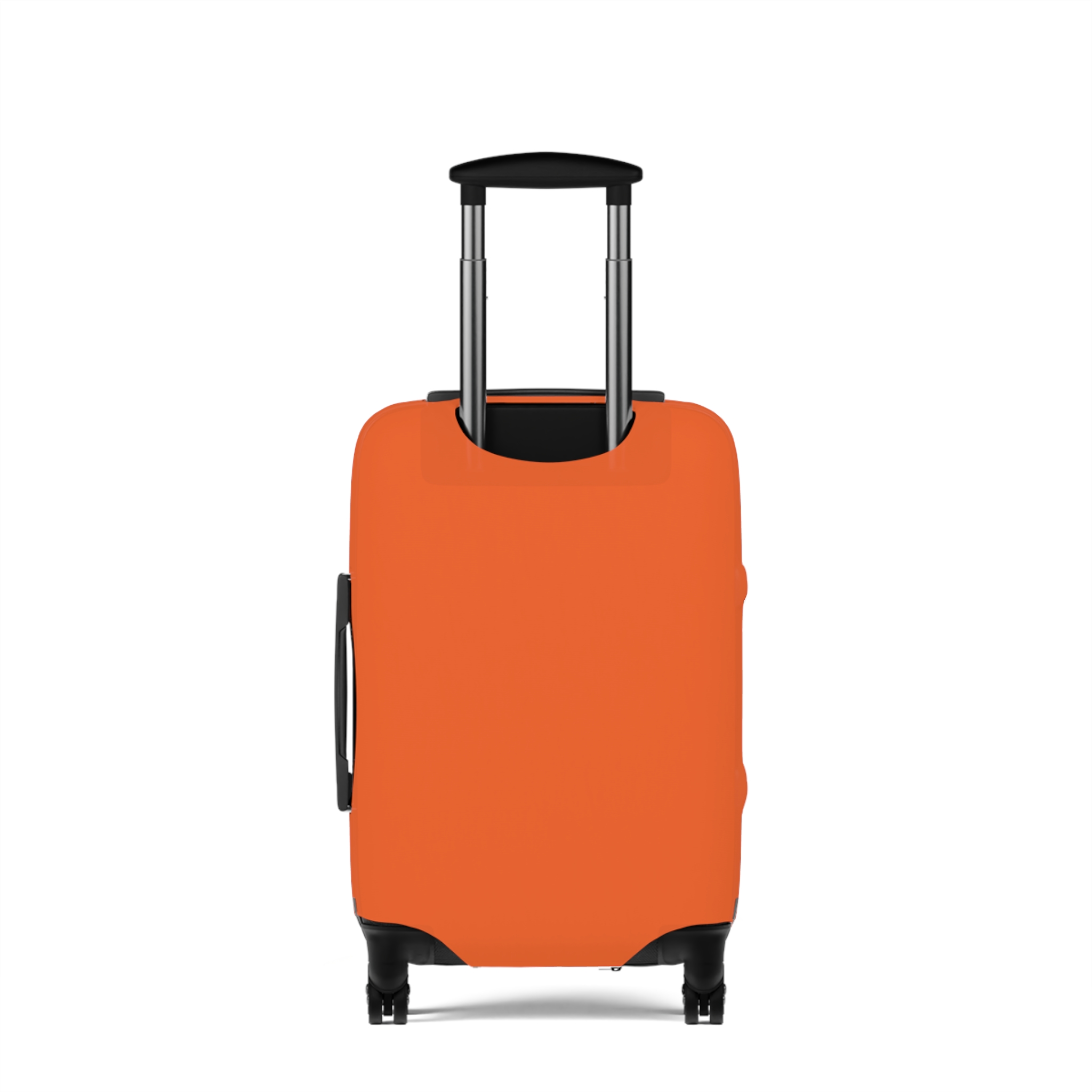 Time Flies Memories Stay Luggage Cover | Orange Hourglass Travel - Image 2