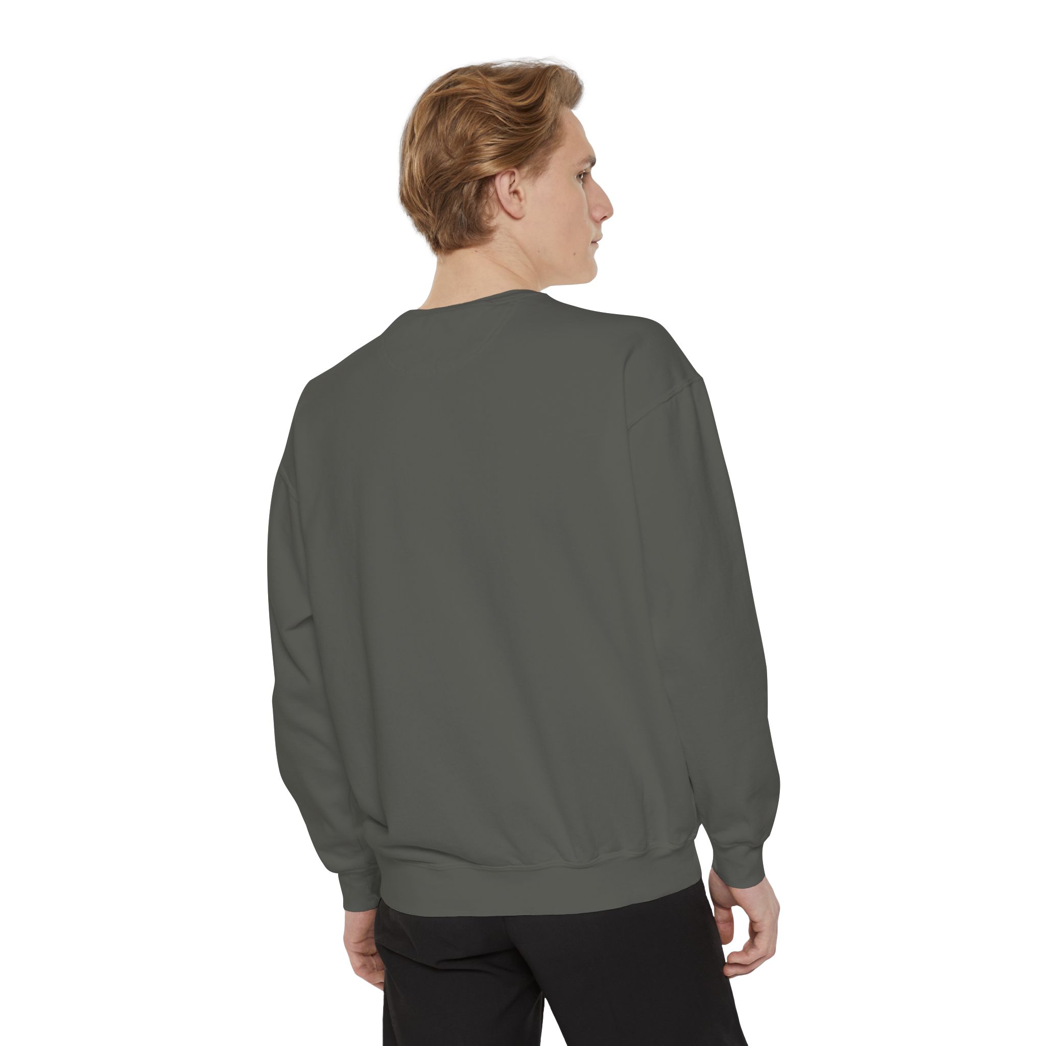 Unisex Garment-Dyed Sweatshirt - Image 8