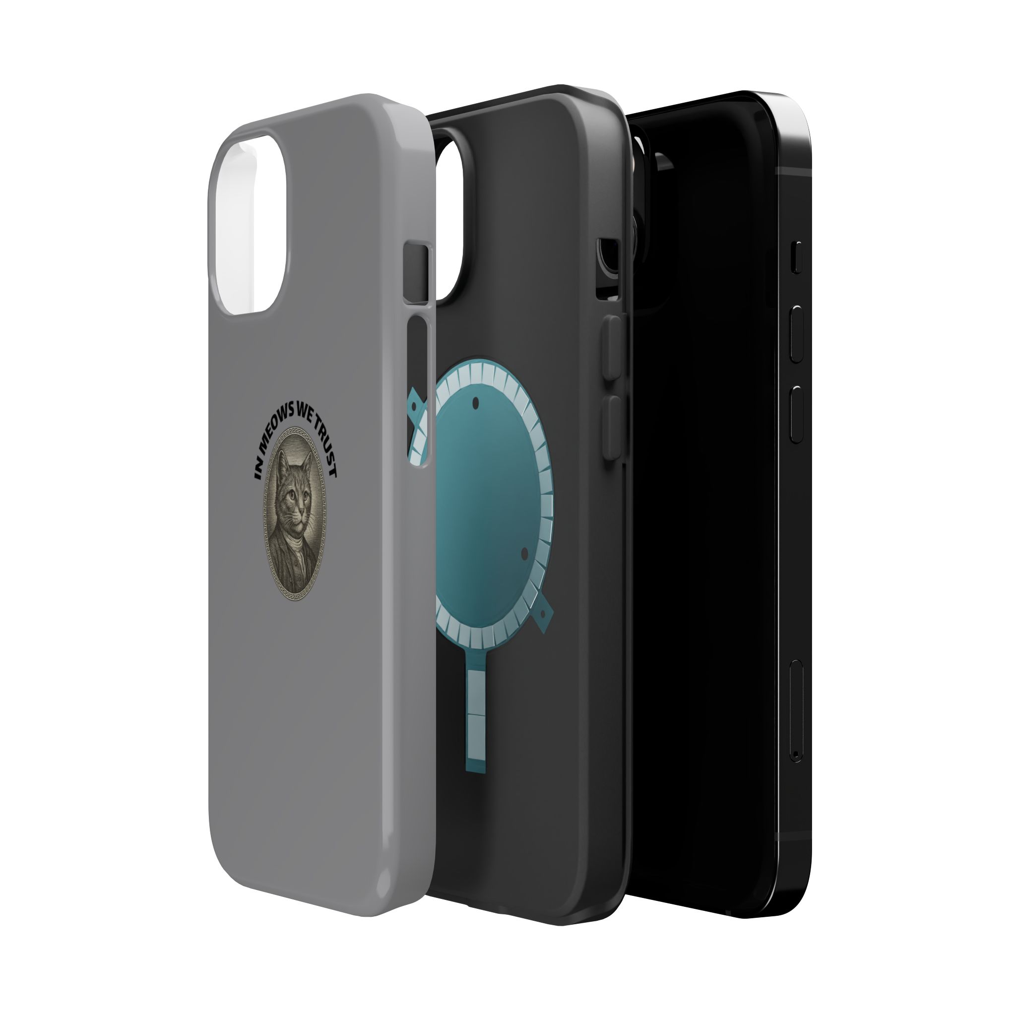 Impact-Resistant Phone Cases, Durable Cat Cases, Funny Pet Gifts, Unique Phone Covers, Ideal for Cat Lovers - Image 2