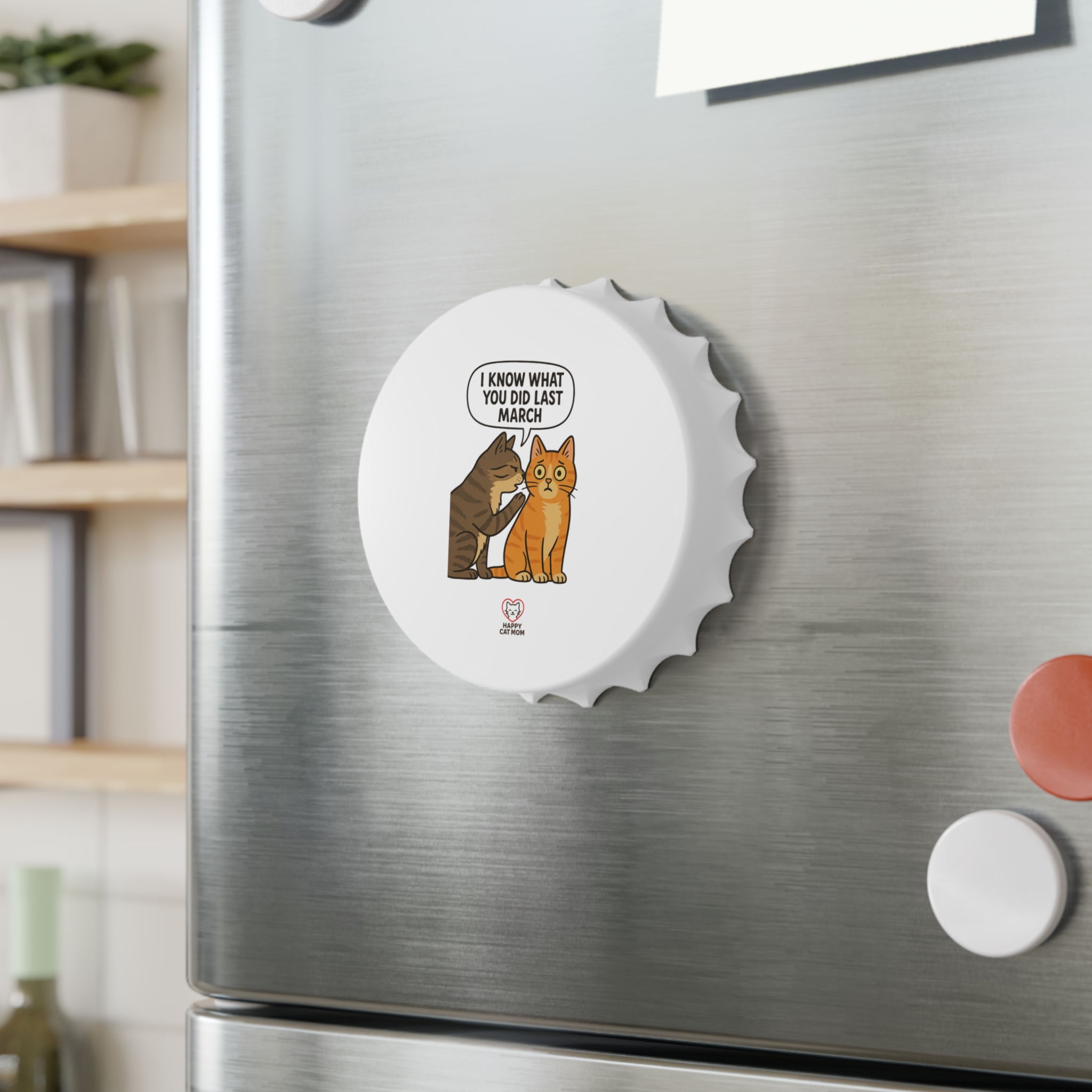 Cat-Themed Bottle Opener, Fun Kitchen Gadget, Pet Lover Gift, Unique Barware for Parties, Funny Cat Decor, My Cat's Cooler Than Your Ex - Image 4