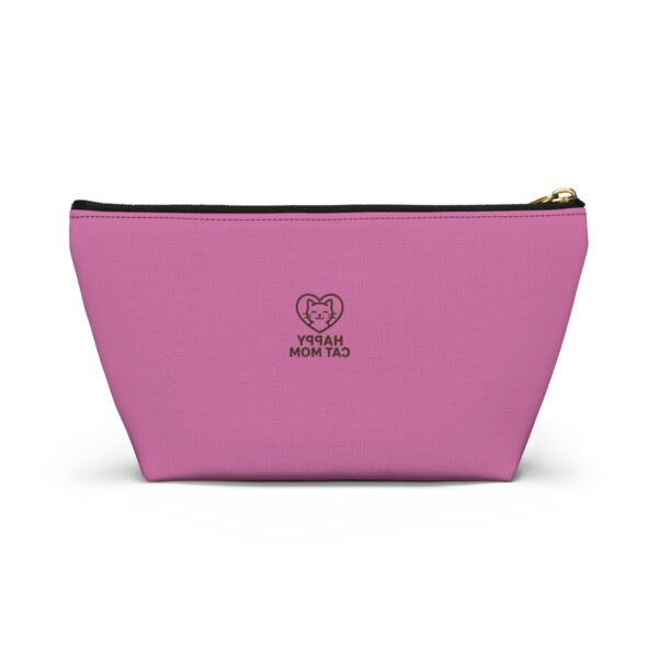 Cat Paw Hearts Accessory Pouch | Green T-Bottom Makeup Bag - Image 6