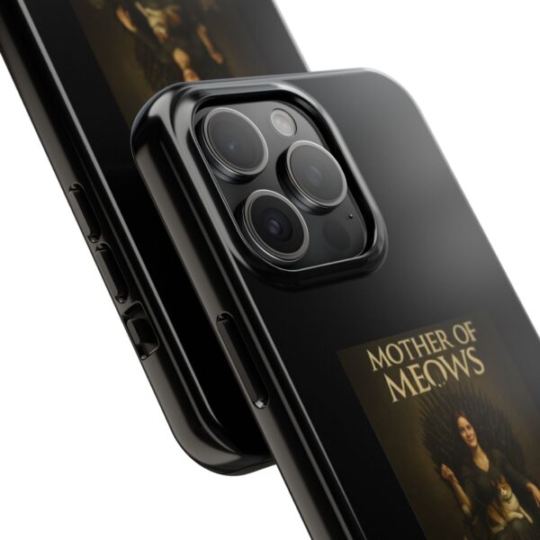 Tough Phone Cases featuring 'Mother of Meows' - Image 66