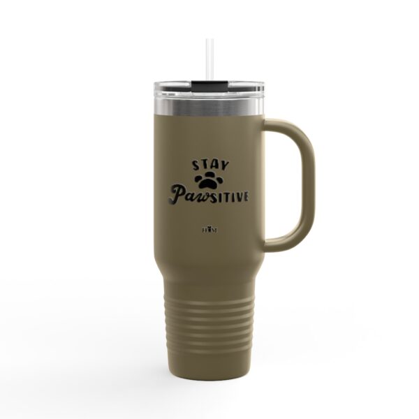 Stay Positive 25 Logo Travel Mug | 40oz Insulated Tumbler - Image 6