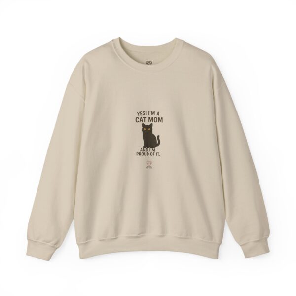Cat Mom Sweatshirt: Cozy Gift for Cat Lovers, Perfect for Birthdays, Mother’s Day, Pet Lovers, Casual Wear - Image 9