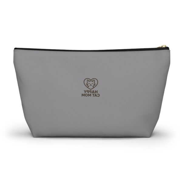 Cat Paw Hearts Accessory Pouch | Green T-Bottom Makeup Bag - Image 2