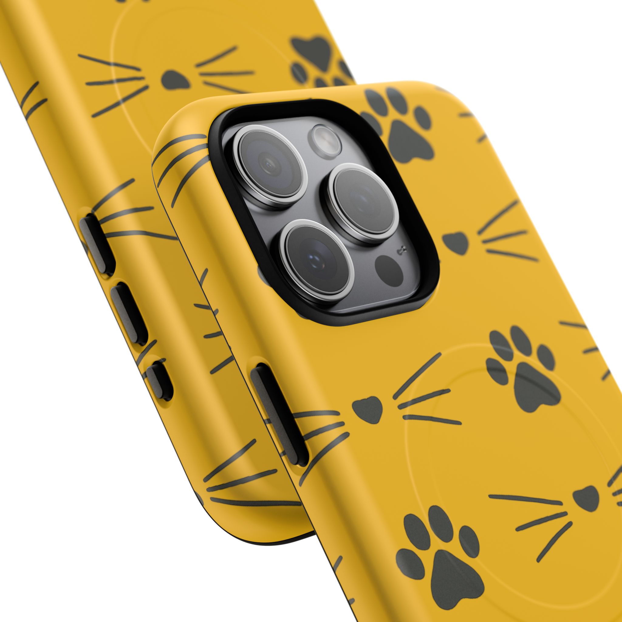 Sleek Cat Paw Magnetic Phone Case, Durable Pet Lover Accessory, Trendy Gift for Cat Owners, Protect Your Phone with Style - Image 23