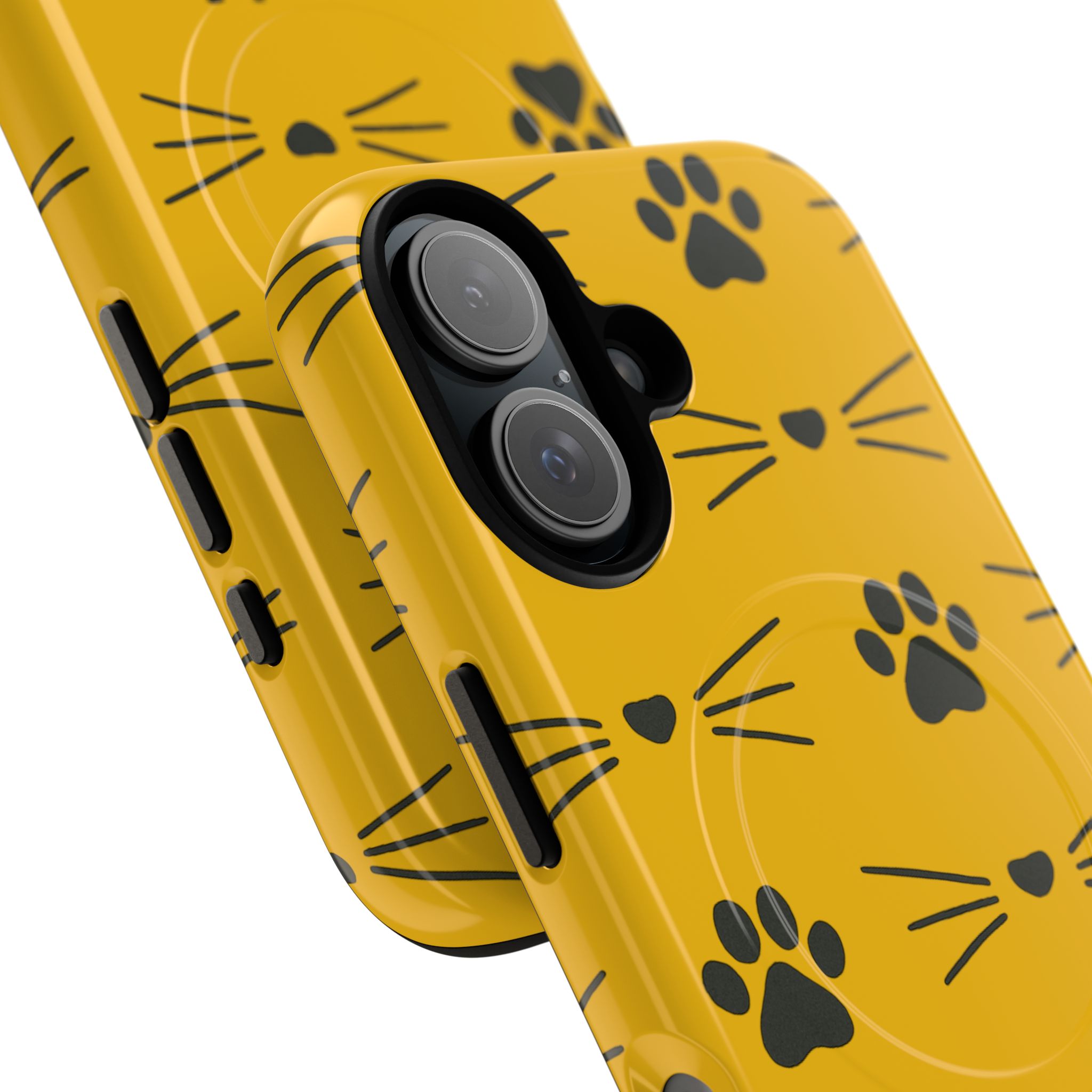 Sleek Cat Paw Magnetic Phone Case, Durable Pet Lover Accessory, Trendy Gift for Cat Owners, Protect Your Phone with Style - Image 62