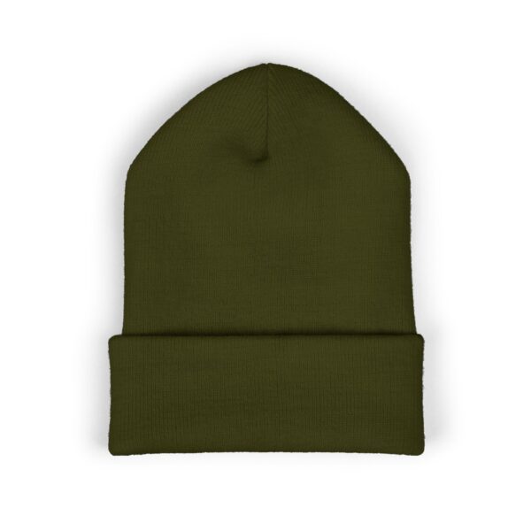 The CatFather embroidered beanie | Classic Cuffed Beanie - Image 6