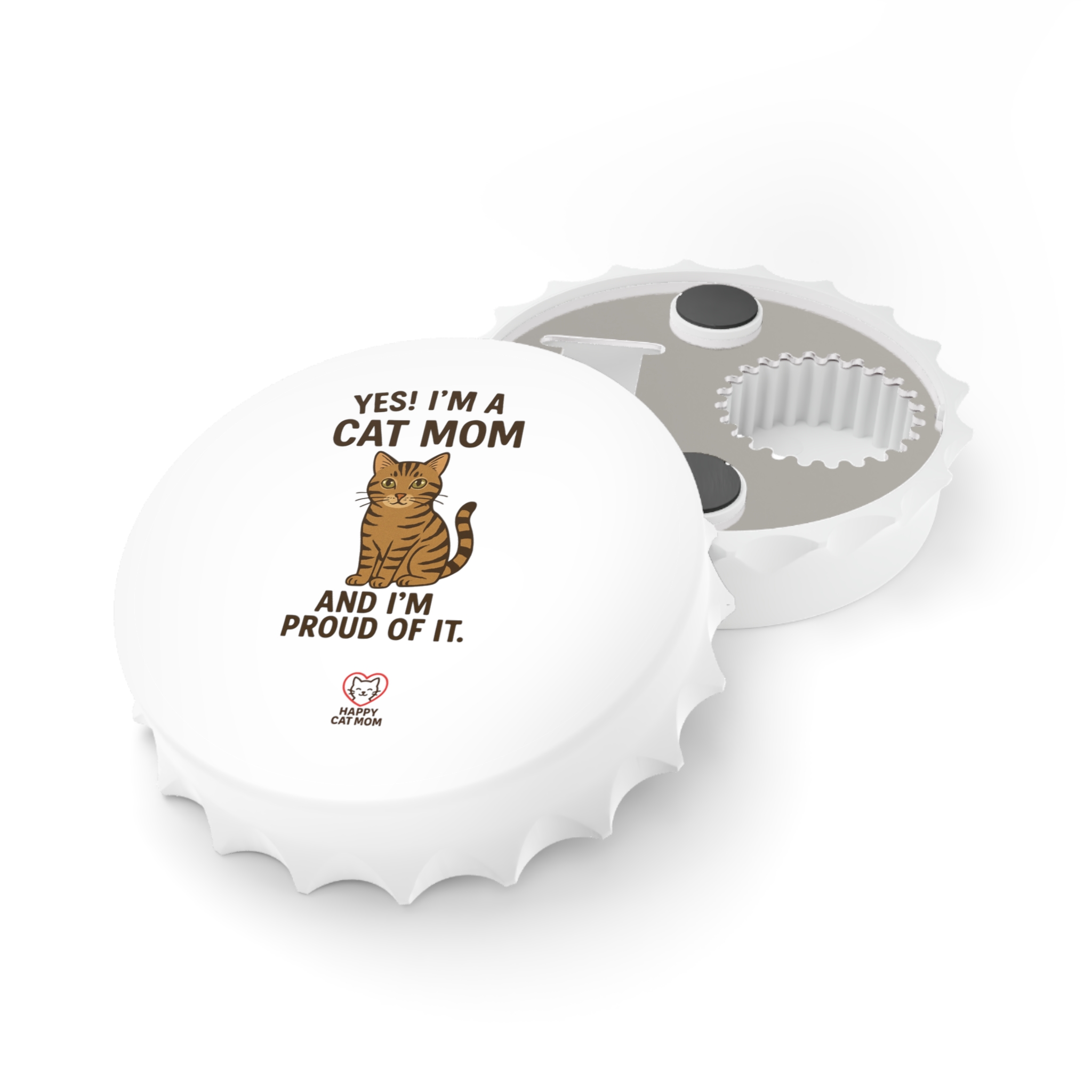 Cat-Themed Bottle Opener, Fun Kitchen Gadget, Pet Lover Gift, Unique Barware for Parties, Funny Cat Decor, My Cat's Cooler Than Your Ex - Image 3