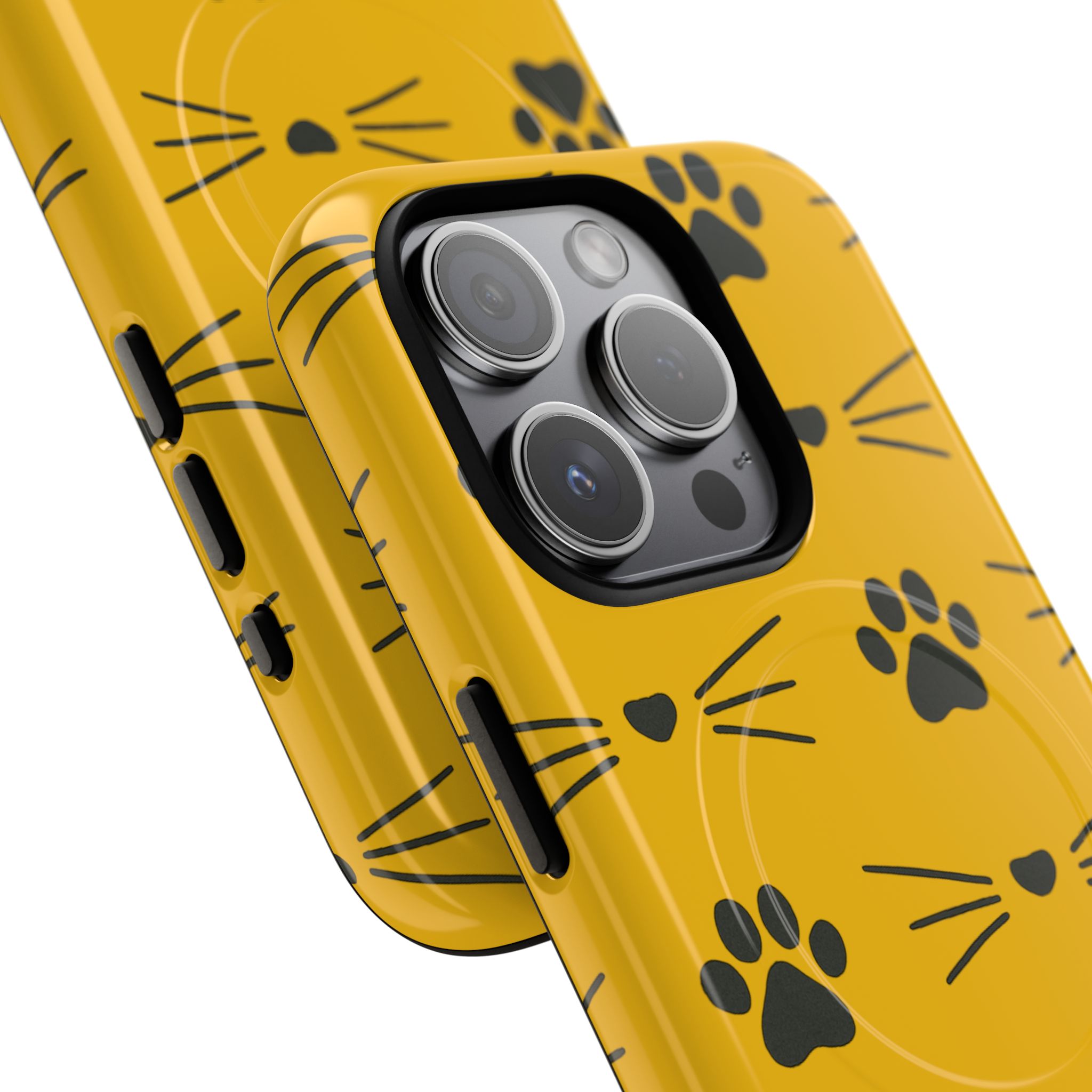 Sleek Cat Paw Magnetic Phone Case, Durable Pet Lover Accessory, Trendy Gift for Cat Owners, Protect Your Phone with Style - Image 8