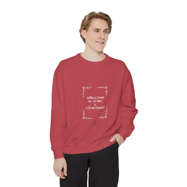 Unisex Garment-Dyed Sweatshirt - Image 35