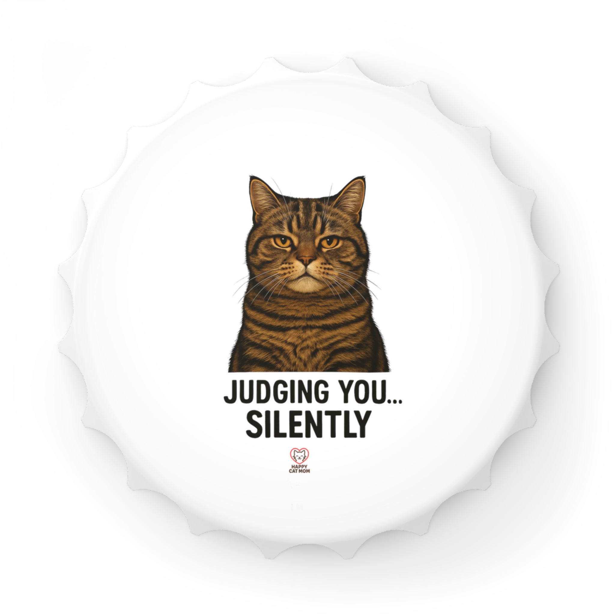 Cat-Themed Bottle Opener, Fun Kitchen Gadget, Pet Lover Gift, Unique Barware for Parties, Funny Cat Decor, My Cat's Cooler Than Your Ex
