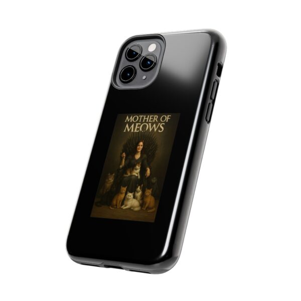 Tough Phone Cases featuring 'Mother of Meows' - Image 7
