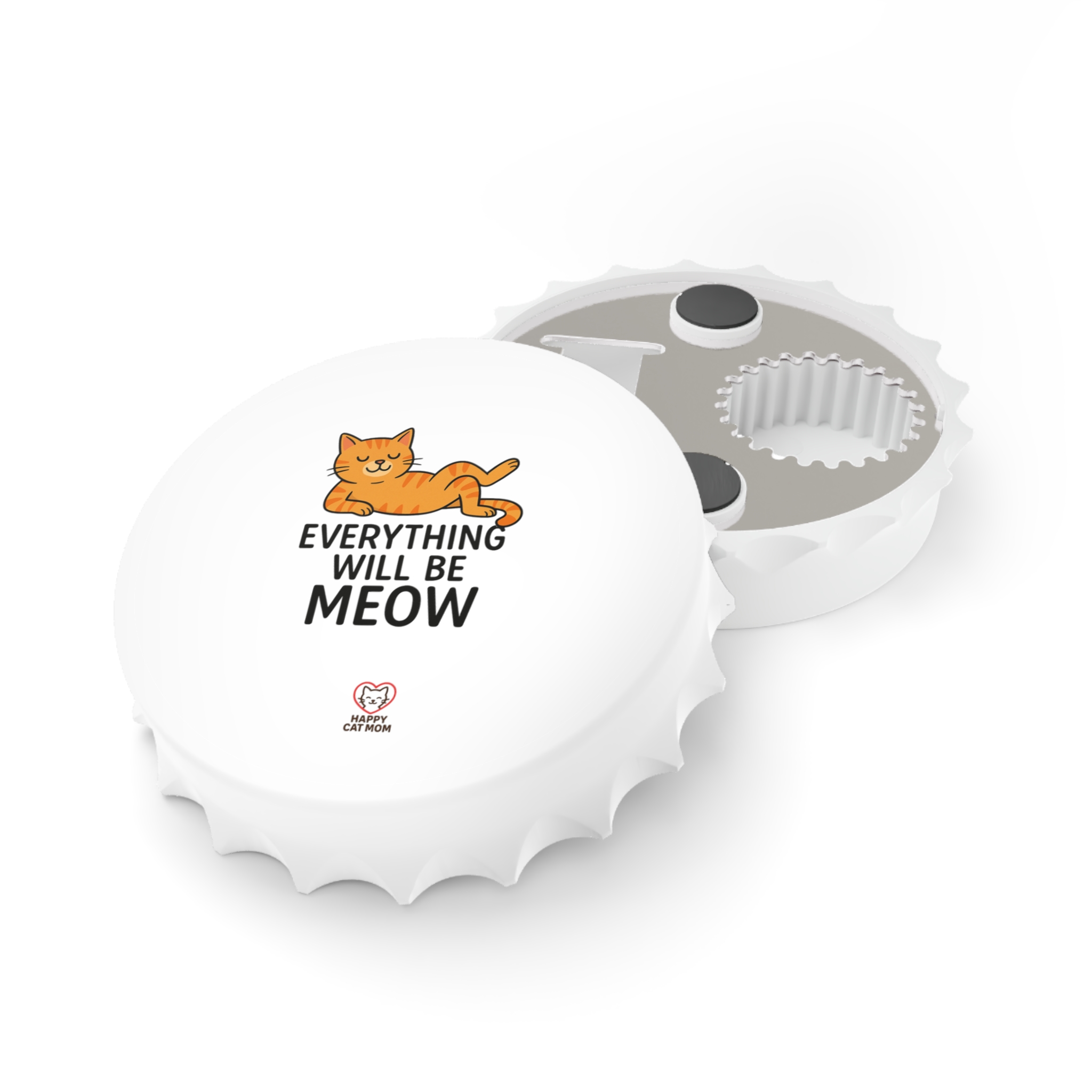 Cat-Themed Bottle Opener, Fun Kitchen Gadget, Pet Lover Gift, Unique Barware for Parties, Funny Cat Decor, My Cat's Cooler Than Your Ex - Image 3