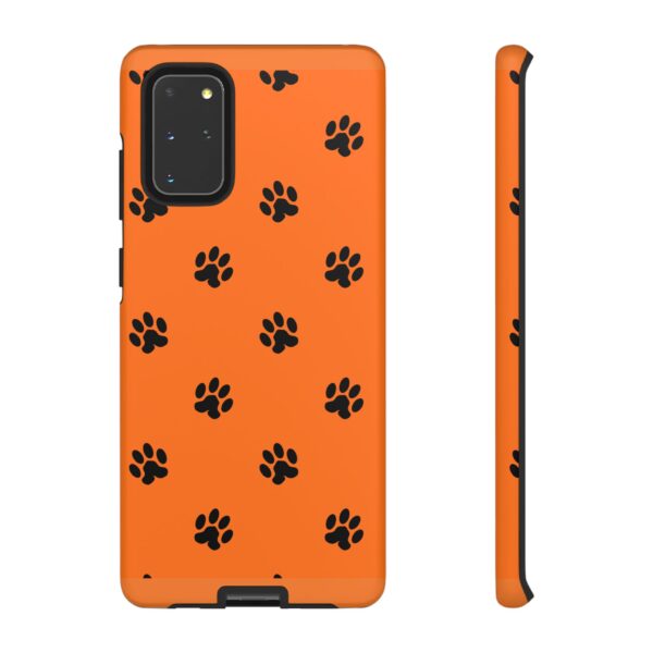 Orange Paw Print Phone Case | Tough Cases | Pet Lover Gift, Animal Print Cases, Unique Phone Cover, Fun Accessories, Birthday Gift - Image 16