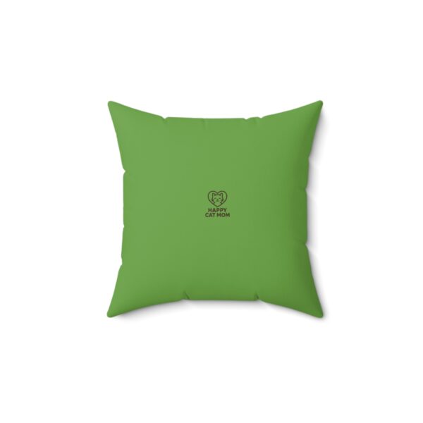 Cat Lover Faux Suede Square Pillow, Pet Decor, Cat Themed Gift, Cozy Home Accent, Valentine’s Day Gift, Animal Lover Pillow - Image 2