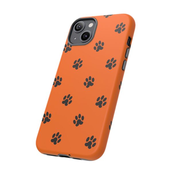 Orange Paw Print Phone Case | Tough Cases | Pet Lover Gift, Animal Print Cases, Unique Phone Cover, Fun Accessories, Birthday Gift - Image 94