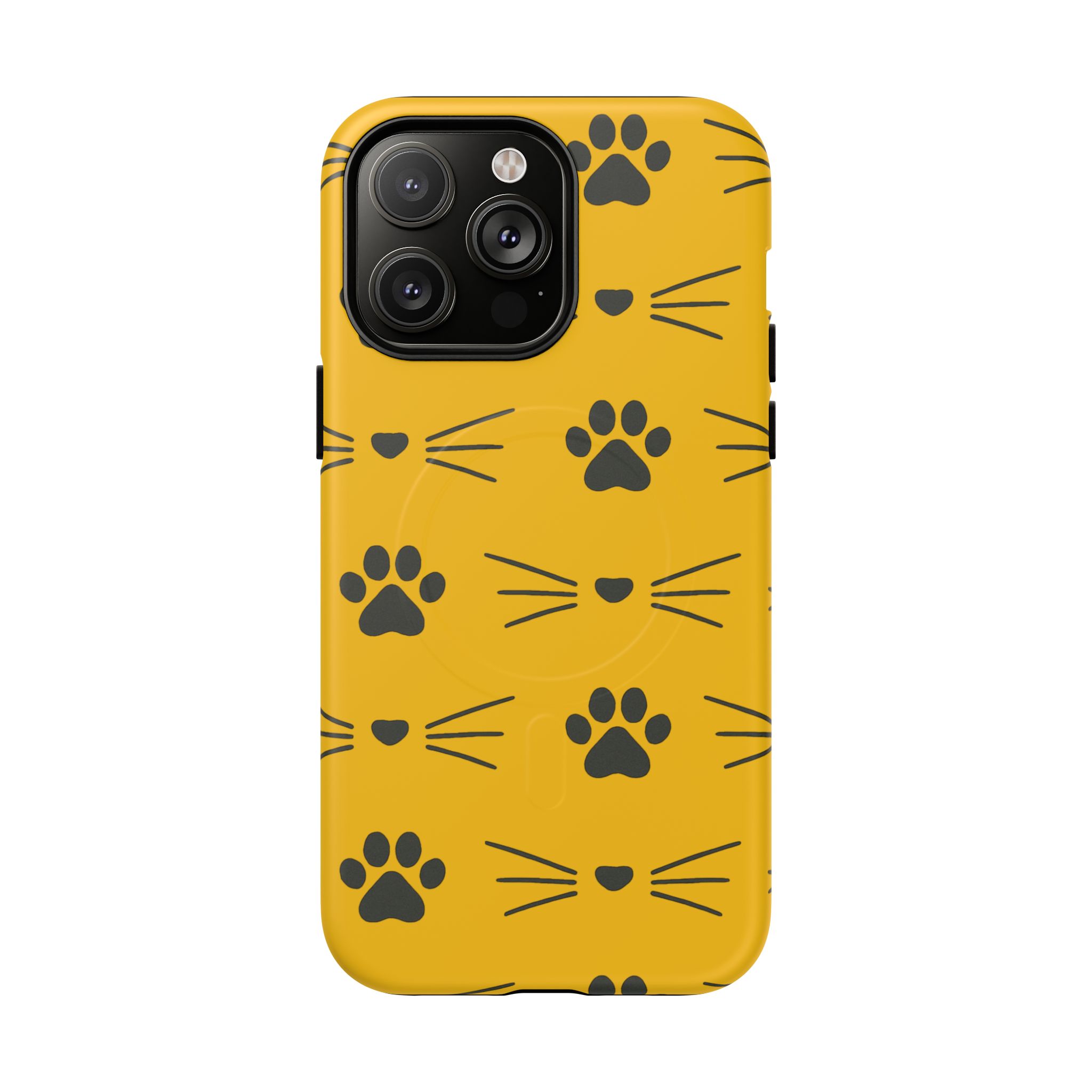 Sleek Cat Paw Magnetic Phone Case, Durable Pet Lover Accessory, Trendy Gift for Cat Owners, Protect Your Phone with Style - Image 46