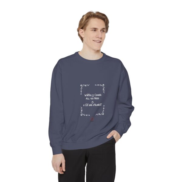 Unisex Garment-Dyed Sweatshirt - Image 27