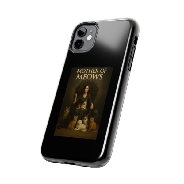 Tough Phone Cases featuring 'Mother of Meows' - Image 3