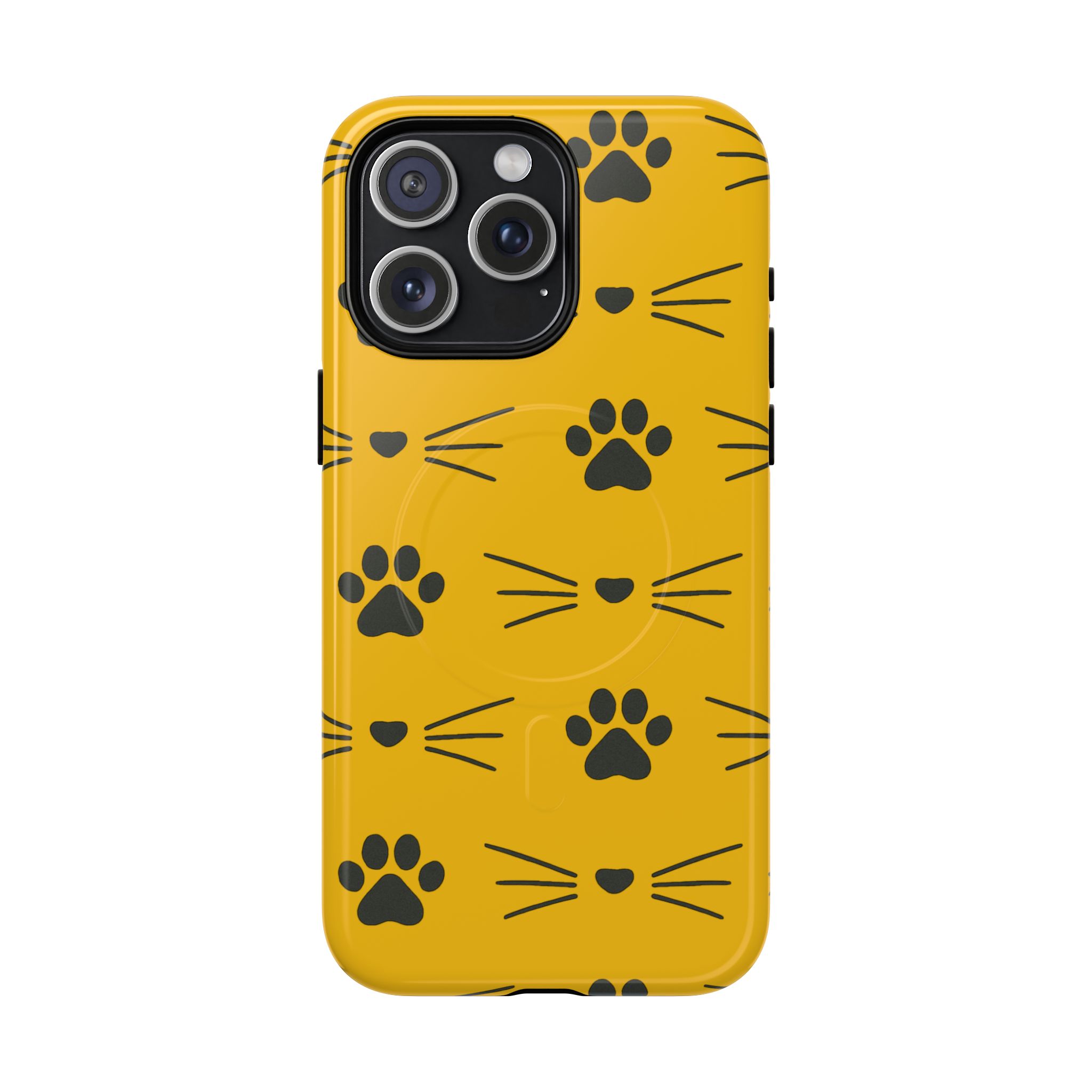 Sleek Cat Paw Magnetic Phone Case, Durable Pet Lover Accessory, Trendy Gift for Cat Owners, Protect Your Phone with Style - Image 19