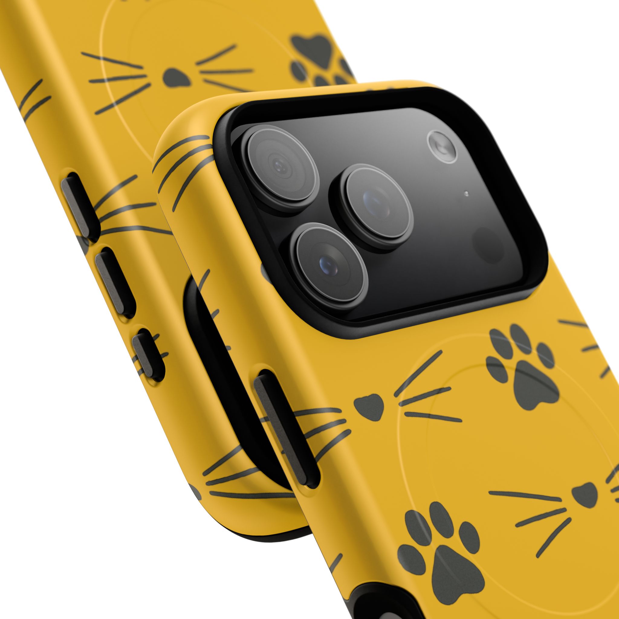 Sleek Cat Paw Magnetic Phone Case, Durable Pet Lover Accessory, Trendy Gift for Cat Owners, Protect Your Phone with Style - Image 84