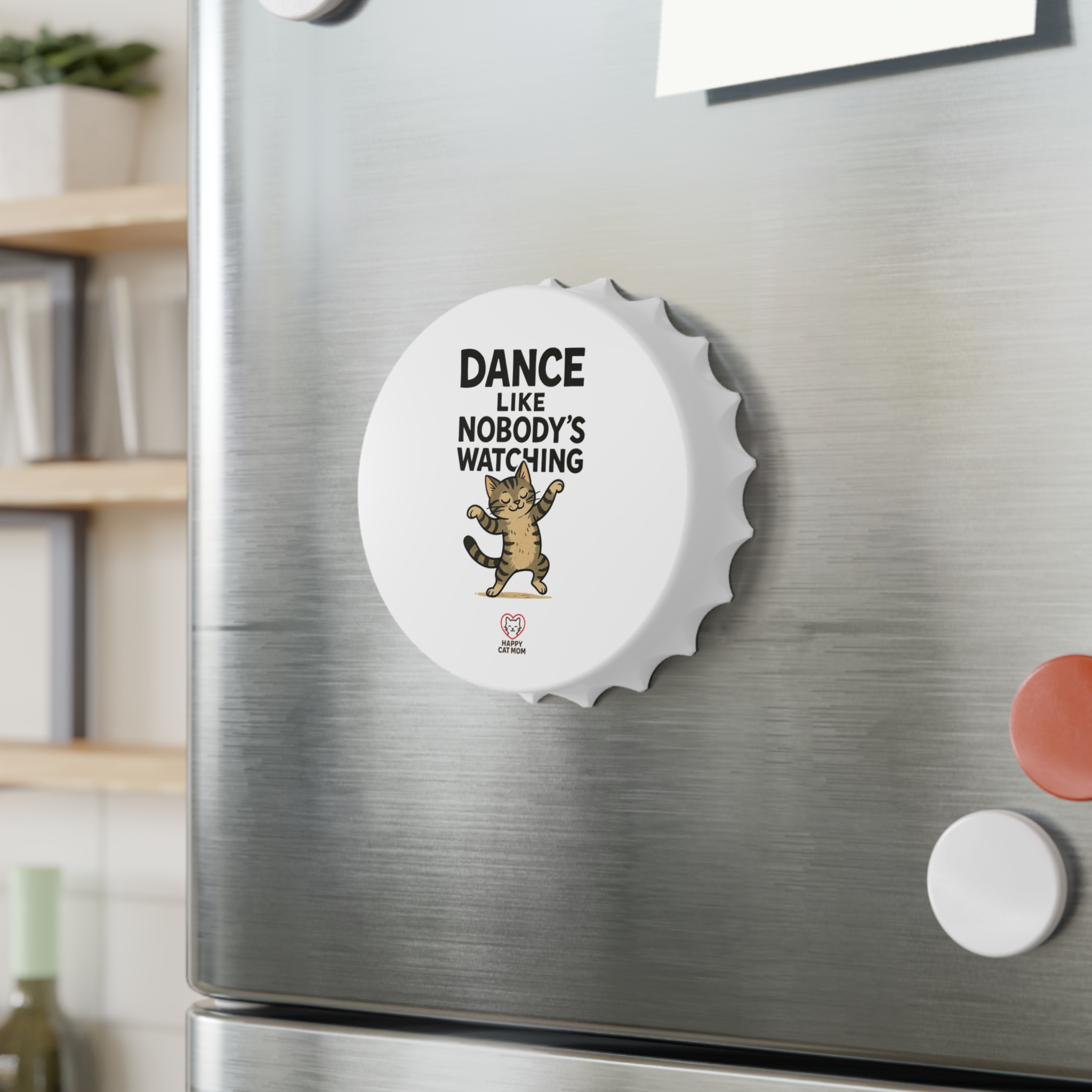 Cat-Themed Bottle Opener, Fun Kitchen Gadget, Pet Lover Gift, Unique Barware for Parties, Funny Cat Decor, My Cat's Cooler Than Your Ex - Image 4