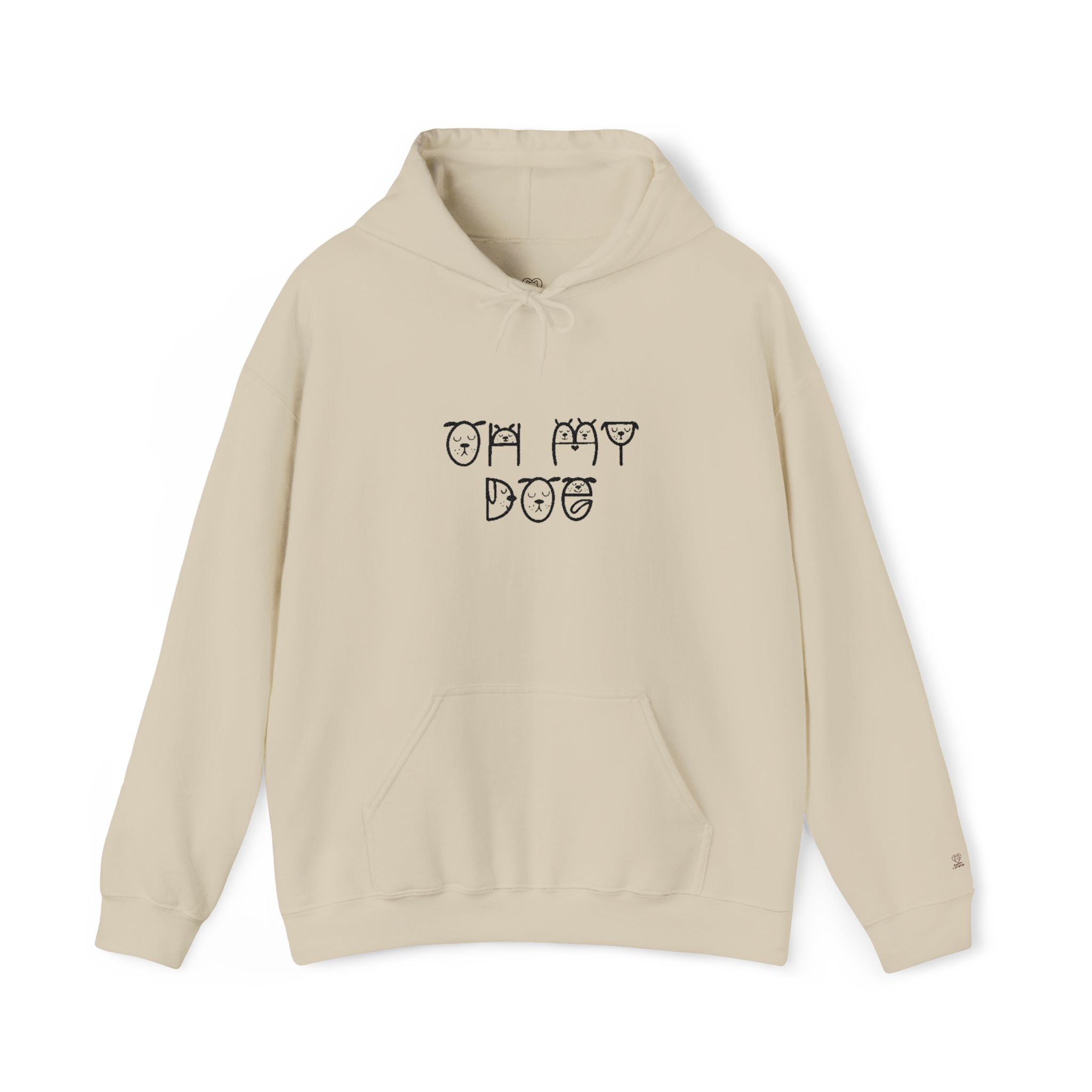 Oh My Dog hoodie | Dog Paw Lettering sweatshirt - Image 13