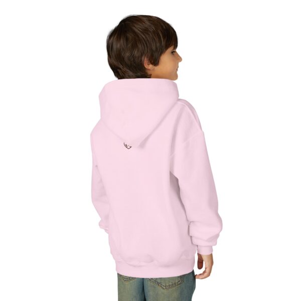 Free Happiness Cat Youth Hoodie | Cute Black Cat Graphic - Image 32