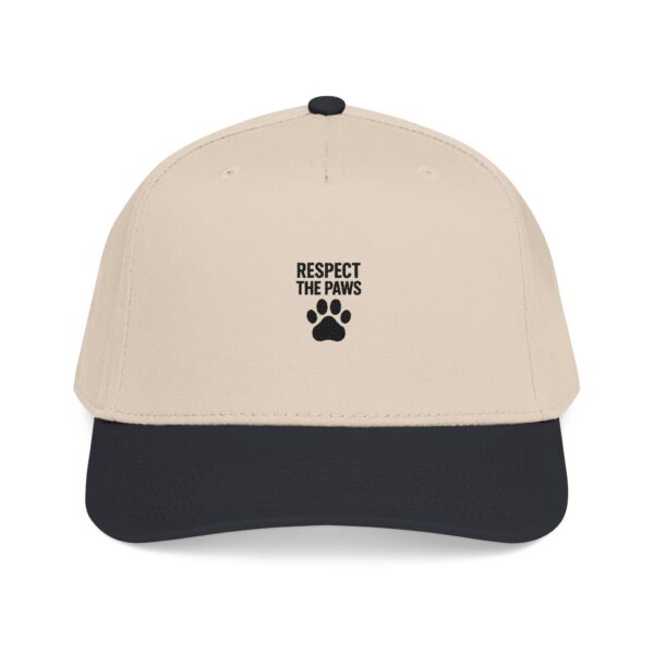 Respect the Paws Baseball Cap | Paw Print, Animal Lover - Image 3