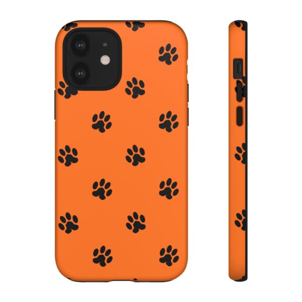 Orange Paw Print Phone Case | Tough Cases | Pet Lover Gift, Animal Print Cases, Unique Phone Cover, Fun Accessories, Birthday Gift - Image 20