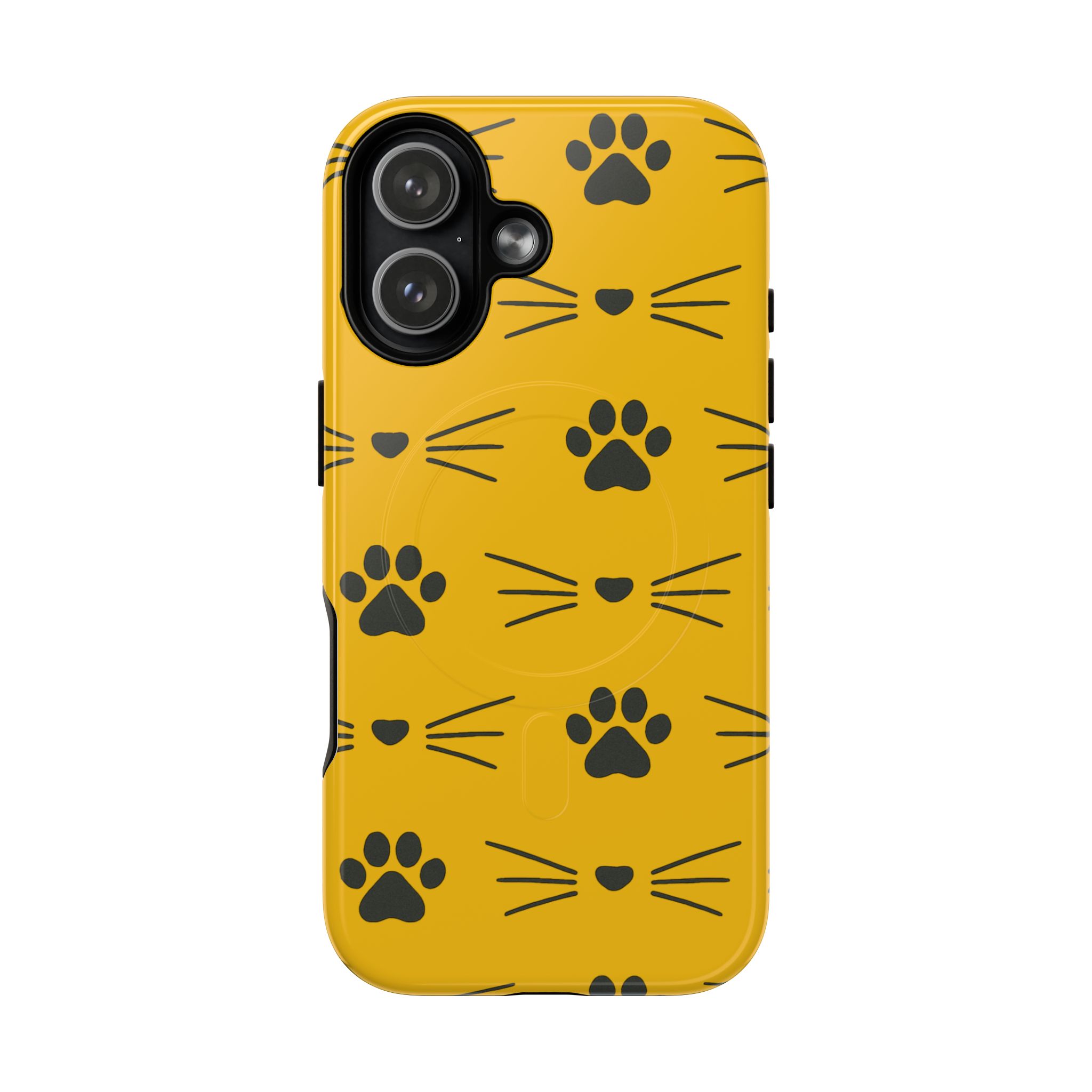 Sleek Cat Paw Magnetic Phone Case, Durable Pet Lover Accessory, Trendy Gift for Cat Owners, Protect Your Phone with Style - Image 73
