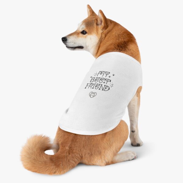 My Best Friend Pet Tank Top | Paw Heart Dog Cat Shirt - Image 9