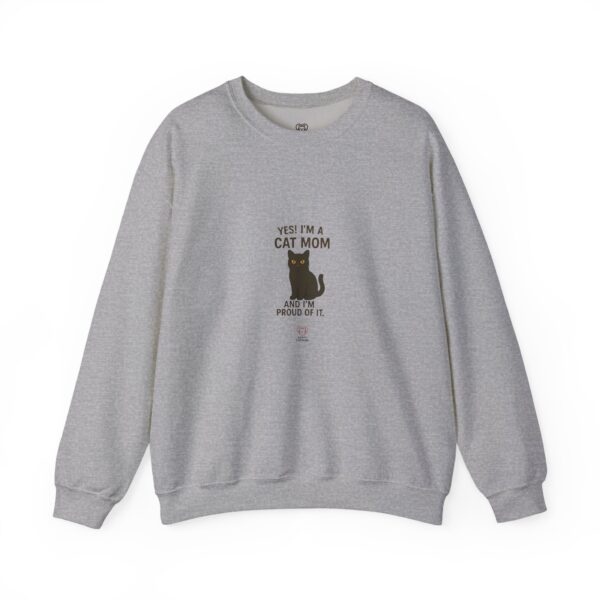 Cat Mom Sweatshirt: Cozy Gift for Cat Lovers, Perfect for Birthdays, Mother’s Day, Pet Lovers, Casual Wear - Image 13