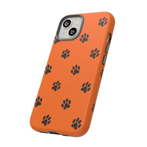 Orange Paw Print Phone Case | Tough Cases | Pet Lover Gift, Animal Print Cases, Unique Phone Cover, Fun Accessories, Birthday Gift - Image 78