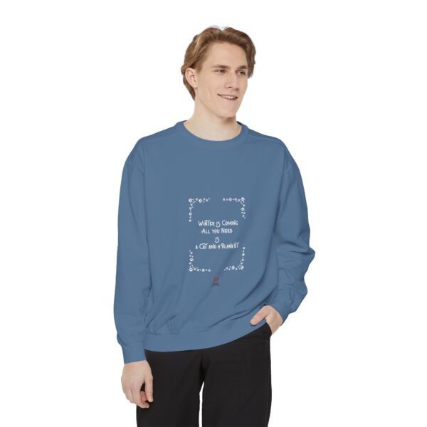 Unisex Garment-Dyed Sweatshirt - Image 23