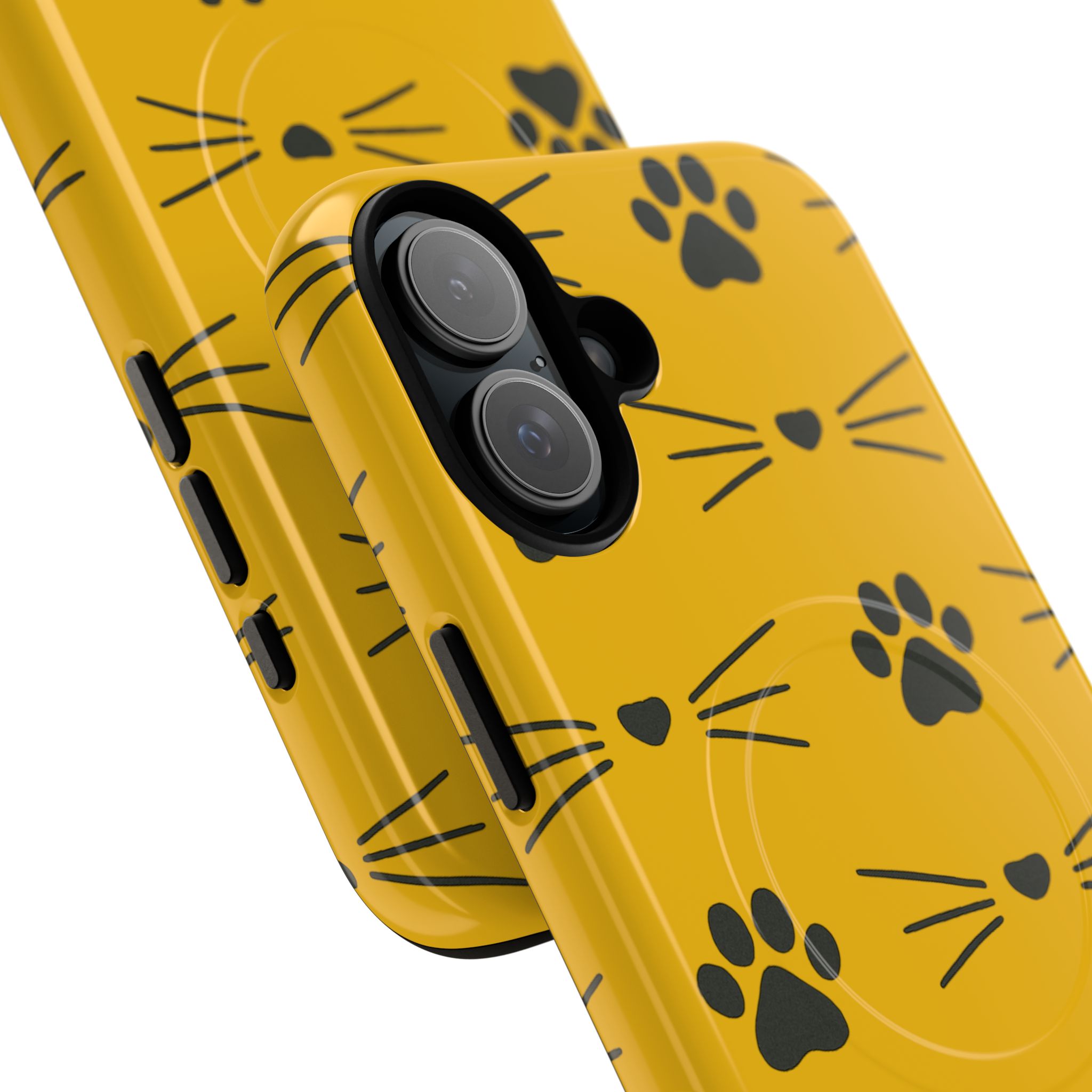 Sleek Cat Paw Magnetic Phone Case, Durable Pet Lover Accessory, Trendy Gift for Cat Owners, Protect Your Phone with Style - Image 68
