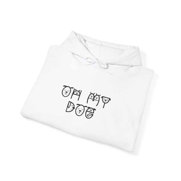 Oh My Dog hoodie | Dog Paw Lettering sweatshirt - Image 4