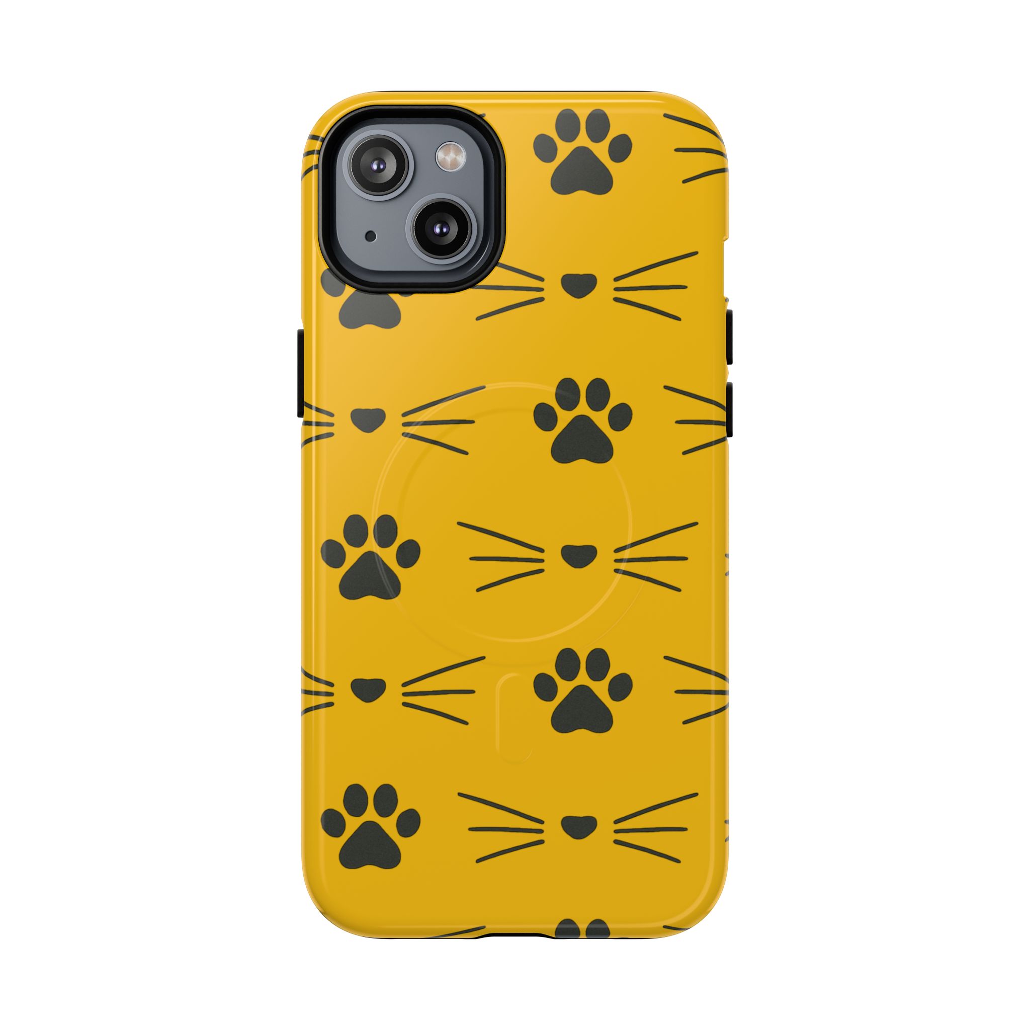 Sleek Cat Paw Magnetic Phone Case, Durable Pet Lover Accessory, Trendy Gift for Cat Owners, Protect Your Phone with Style - Image 37