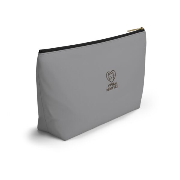 Cat Paw Hearts Accessory Pouch | Green T-Bottom Makeup Bag - Image 4