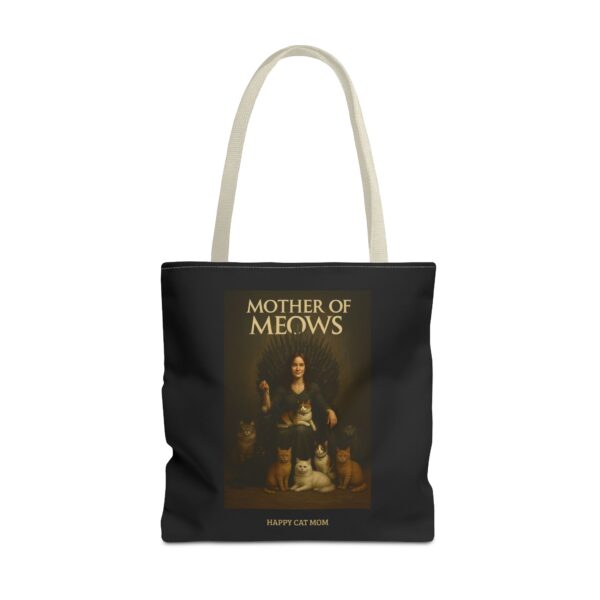 Mother of Meows Tote Bag, Cat Lovers Gift, Pet Mom Bag, Birthday Present, Animal Enthusiast, Fashionable Shopping Bag - Image 21