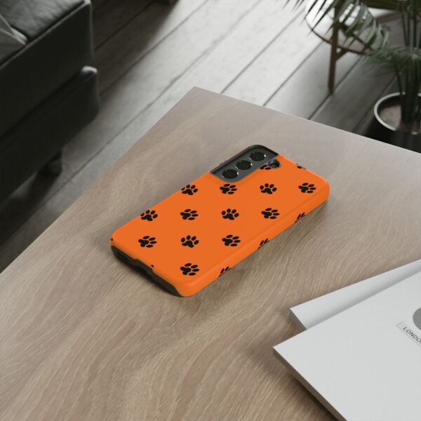 Orange Paw Print Phone Case | Tough Cases | Pet Lover Gift, Animal Print Cases, Unique Phone Cover, Fun Accessories, Birthday Gift - Image 64