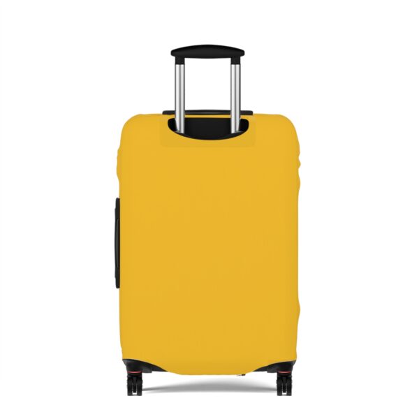 No Trip Without My Cat Luggage Cover | Yellow Cat Suitcase Travel Accessory - Image 6