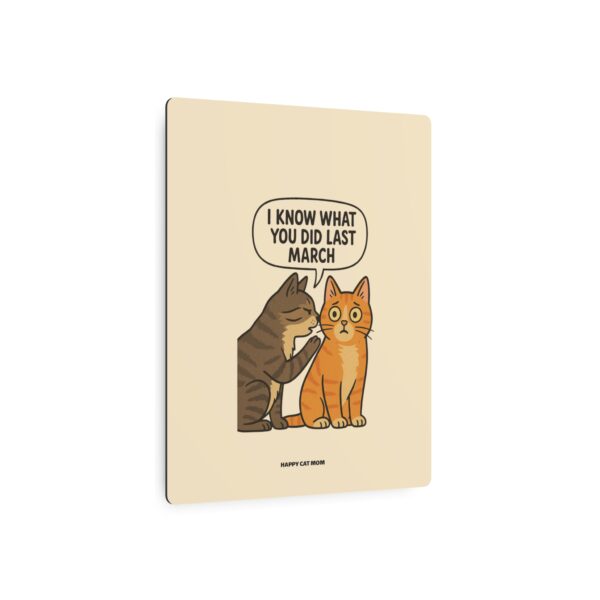 Cat-Themed Metal Art Sign, Whimsical Decor for Cat Lovers, Funny Home Wall Art, Gift for Pet Owners, Unique Cat Gift - Image 7