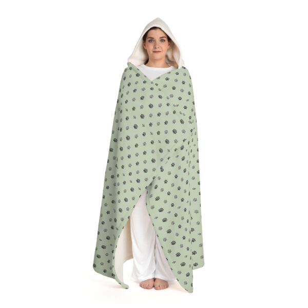 Cozy Hooded Sherpa Fleece Blanket, Soft Throw Blanket, Warm Snuggle Wrap, Perfect for Gifting, Home Décor, Winter Essentials - Image 2